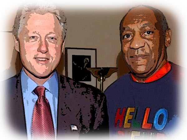 Cosby and Clinton ... two of a kind
