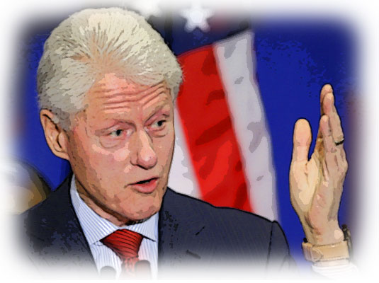 Mr Clinton whining about the loss of Hillary