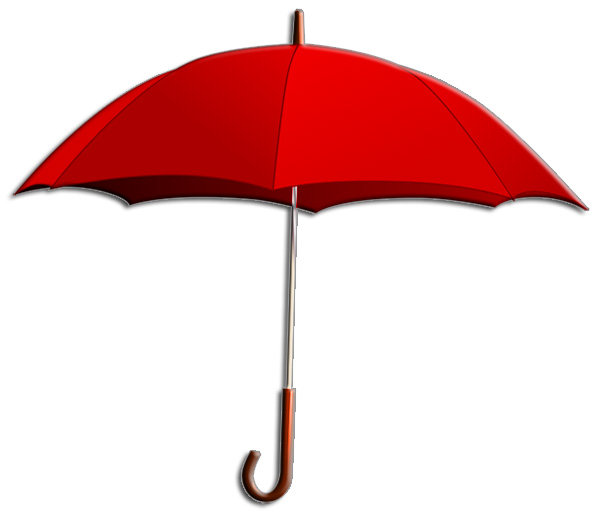 red umbrella symbol red umbrella symbol