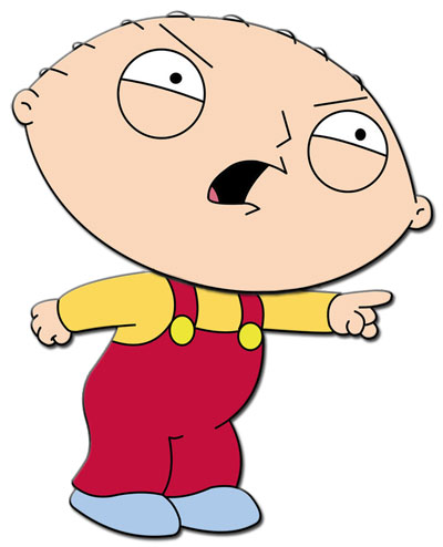 Stewie admonishing