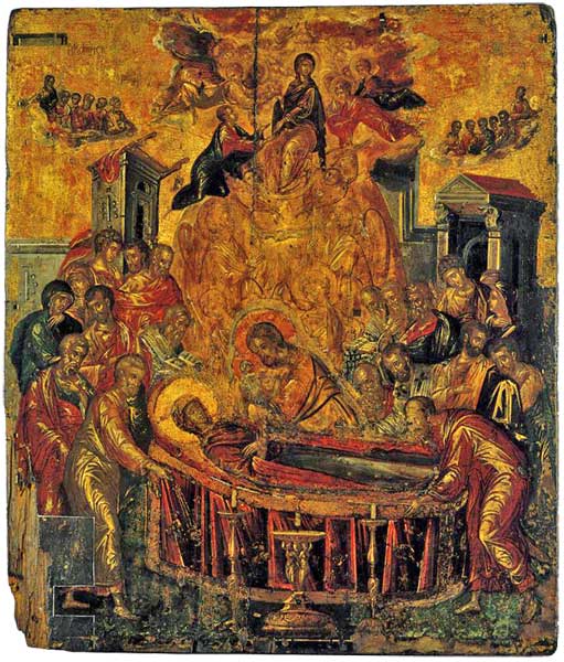 The Dormition of the Virgin by El Greco c. 1565 - 1566