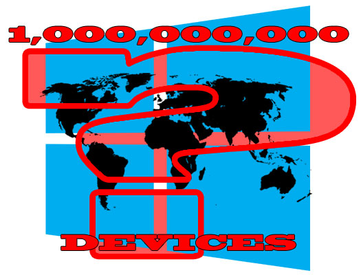 Windows 10 billion device installs
