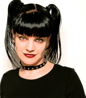 Abby Sciuto on NCIS portrayed by Pauley Perrette