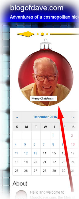 blog holiday randomizer component
