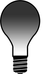 burnt out light bulb