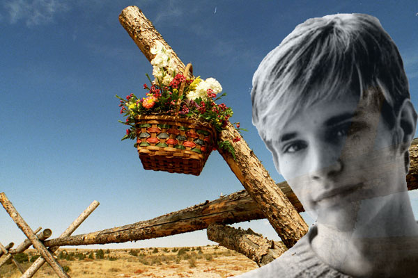 fence where Matthew Shepard was beaten, tortured and left to die for being transgender