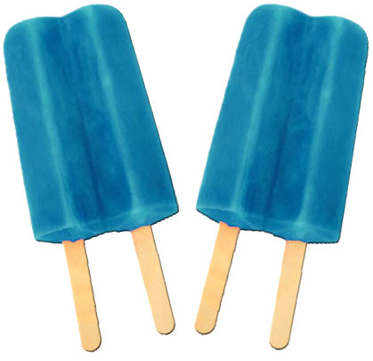 Blueberry Popsicle