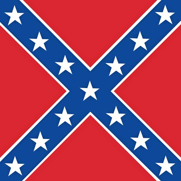 Confederate Battle Flag Infantry
