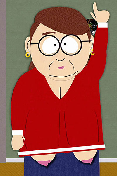 Diane Choksondik from South Park