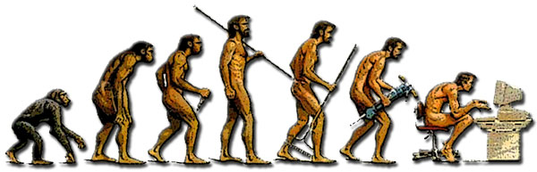 Evolution gag