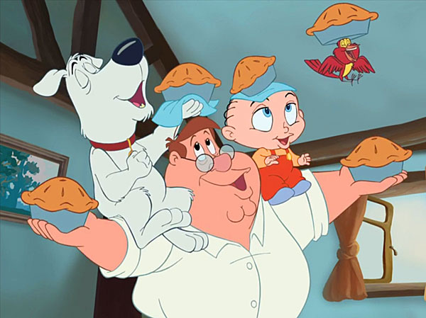 Family Guy - Road to Multiverse - Its a Wonderful Day for Pie