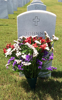 Flowers on Johns Grave 2017-06-17