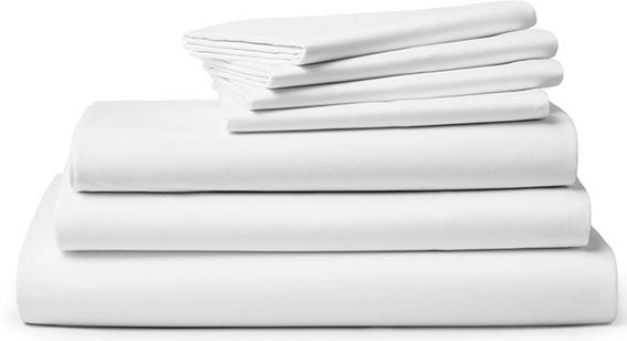 Fresh White Bed Linens