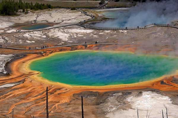 Grand Prismatic Spring Yellowstone National Park