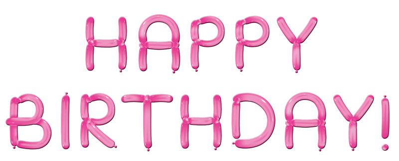 Happy Birthday Balloons