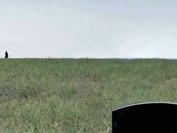 Mattie Ross reflecting while returning from paying her respects at the grave of Rooster Cogburn