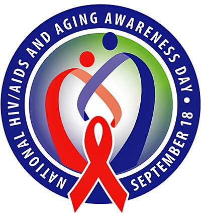 National HIV AIDS and Aging Awareness Day Logo