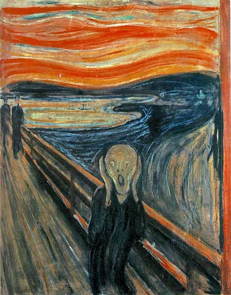 The Scream Edvard Munch 1893