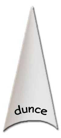 dunce cap