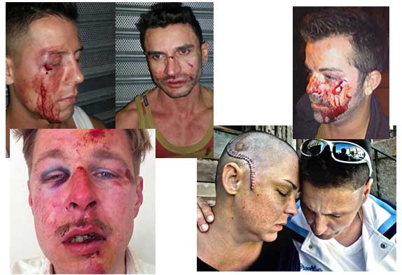 gay bashing