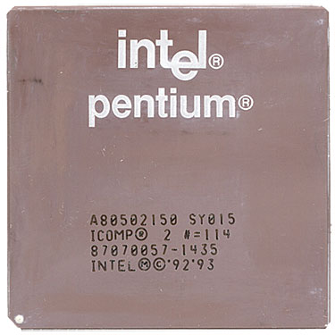 80586 Processor Intel Pentium
