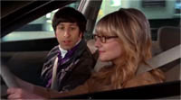 Howard suggests that if Raj is intimidated by talking to attractive girls, maybe he should practice by talking to regular people.