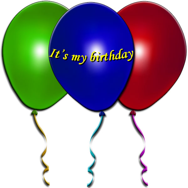 It's my birthday