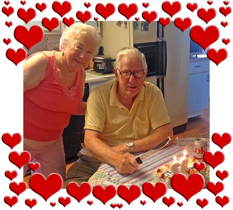 John, Joy, and the last birthday cake 05/30/15
