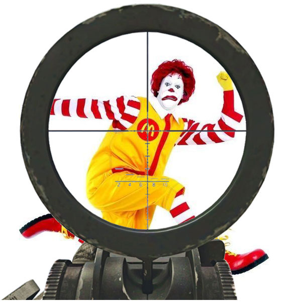 Ronald in the Sights