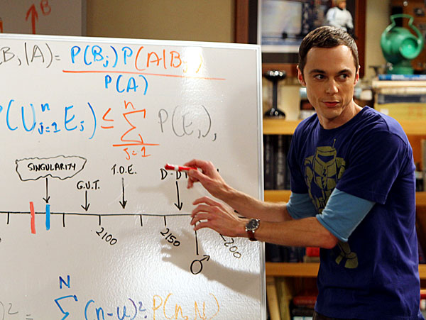 Sheldon Cooper BBT laments The Singularity