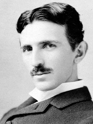 Tesla as a young man