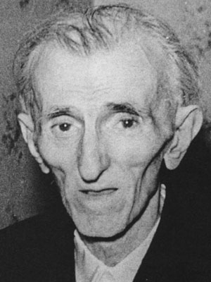 Tesla as an old man