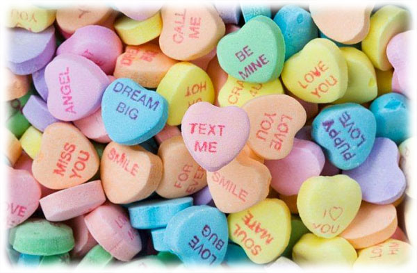 candy hearts
