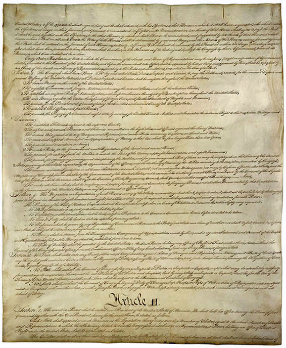 US Constitution pg 2
