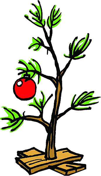 A Charlie Brown Christmas Tree