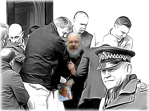 Assange Arrest at Embassy in London