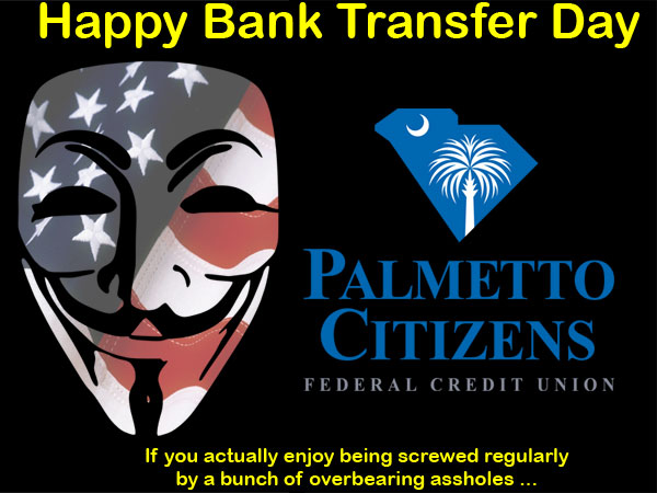 Happy Bank Transfer Day