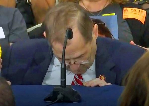 Nadler craps out during press conferenc