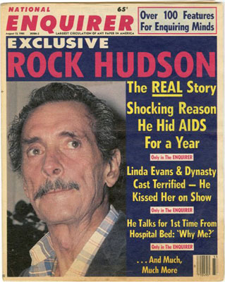 Rock Hudson Enquirer Article