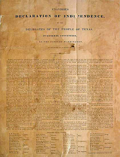 Texas Declaration of Independence