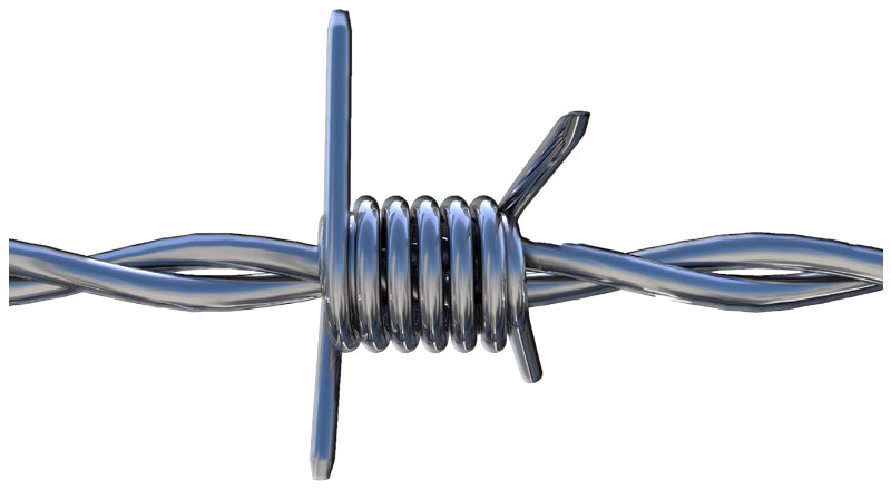barbed wire barb