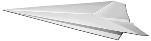 paper airplane