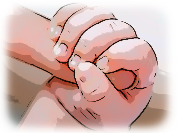 preemie reaching out