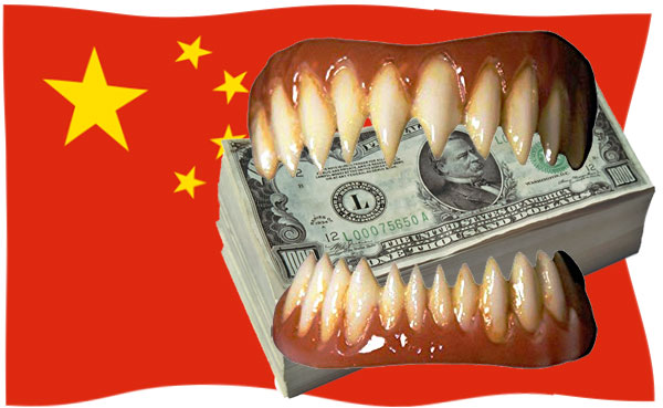 China Eats US Dollars
