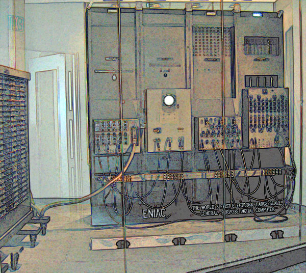 ENIAC historical display