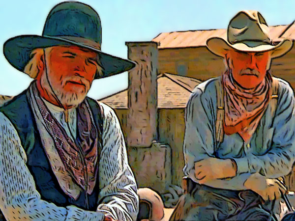 McCrae and Call from Lonesome Dove