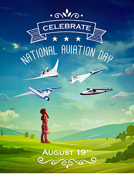 National Aviation Day Poster