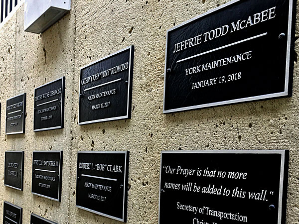 SCDOT Workers Memorial