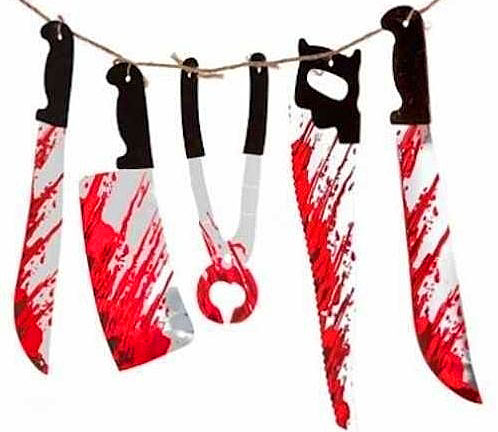 bloody implements