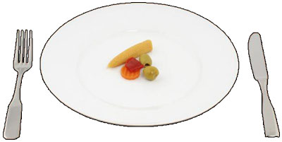 spartan plate of food